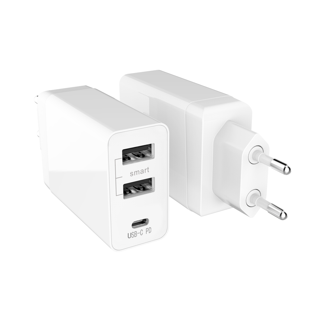 3USB 30W PD充电器